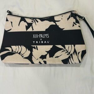 Tribal Black and Cream Clutch